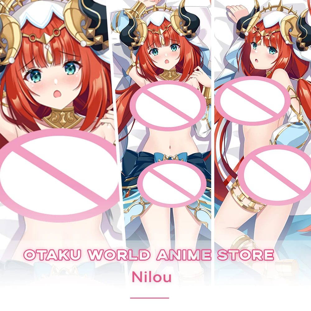 

Genshin Impact Nilou Dakimakura Anime Otaku Waifu Decor Hugging Body Pillow Case Cushion Pillow Cover Bedding Pillows Peachskin