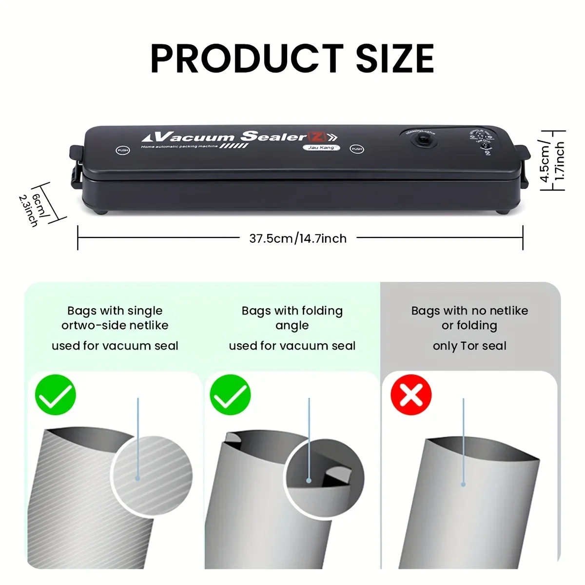 Kitchen Gadgets Home Sealing Machine Food Vacuum Sealer Small Portable Plastic Bags Sealer  Food Vacuum Packaging Machine 4