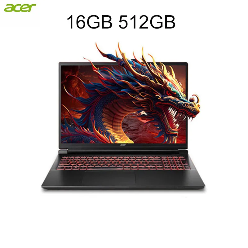 2024 Acer Nitro Dragon Gaming Laptop 16 дюймів, 2.5K 165Hz IPS екран, ноутбук Ryzen R7-8745H, 32 ГБ, 1 ТБ, RTX4060, ігровий ноутбук ПК