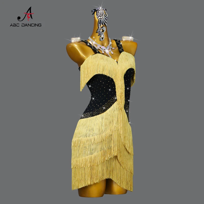 green emerald velvet dress Amazon.com: REETAN Latin Dance Dress Fringe Sequin Costume for Women (Gold)  : Clothing, Shoes & Jewelry