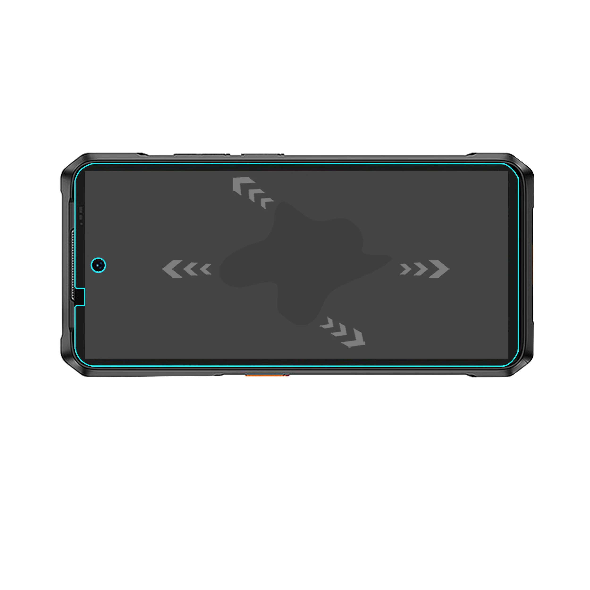 REY 2X Protector Pantalla Para ULEFONE Power 3 / Power 3S, Cristal Vidrio Templado Premium