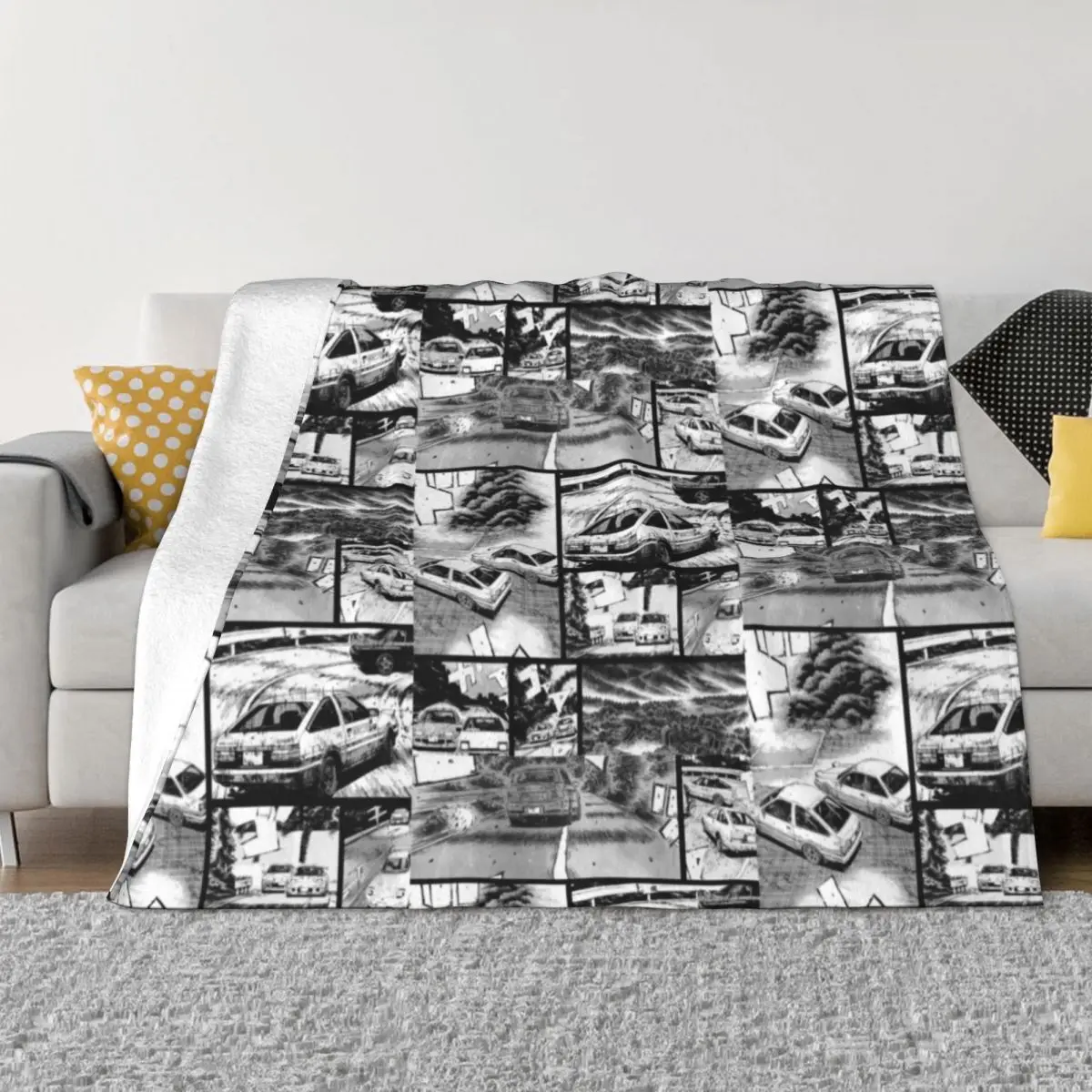 

Начальное D манга плед одеяло диван Рождественское украшение одеяло для зимы большое одеяло