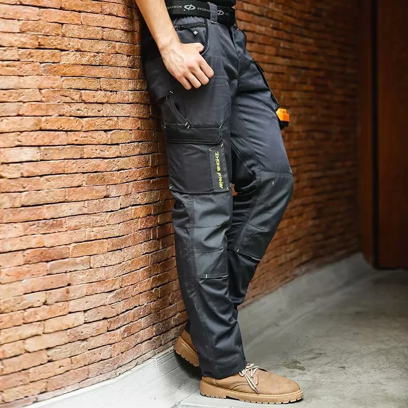 

Cargo Pants Men's Casual Working Pants Men Workwear Cargo Trousers Outdoor Electric Worker Pants Men S-3XL Work Wear Trousers