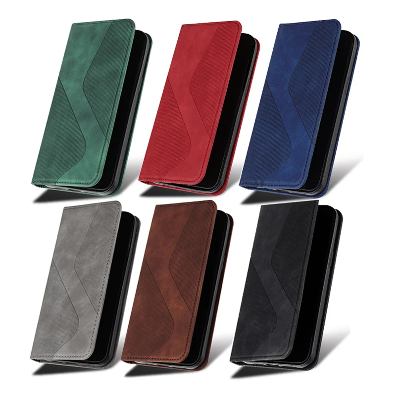 Luxury Leather Protective Wallet Phone Case with Card Holder