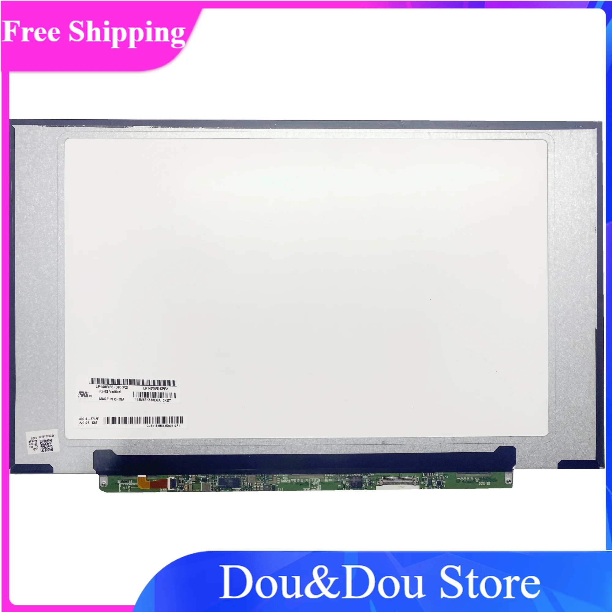 

LP140WF8 SPP2 14,0 ''IPS панель дисплея для ноутбука Matrix EDP 30-контактный FHD 1920x108 0 ЖК-экран