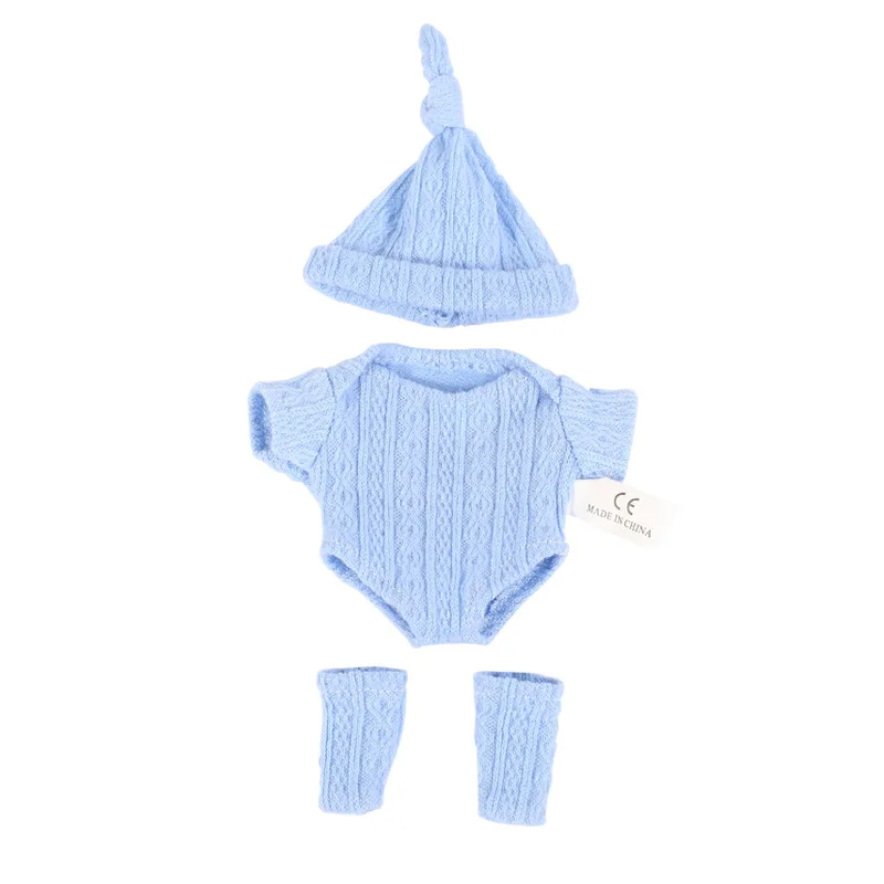Mini Doll Sweater Jumpsuit - Handcrafted Baby Doll Outfit Accessories