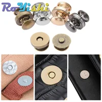 10 Sets Metal Double Rivet Magnetic Clasps Buttons Fastener Bag Press Buckle Purses Handbag Clothes DIY 14/18mm - Image 6