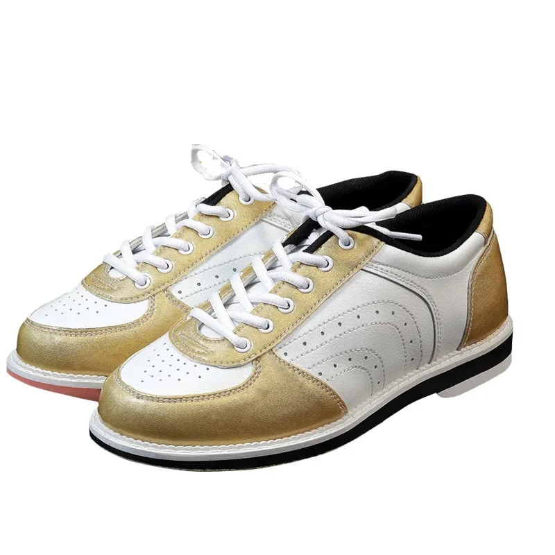 Men Bowling Shoes Right Hand Non-slip Sole Bowling Shoes for Women Breathable Lightweight Training Sneakers Plus Size