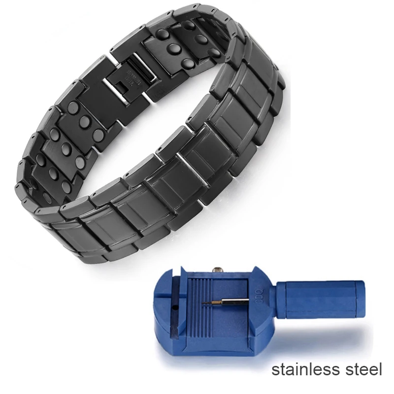 Bracciale Uomo In Rame Puro 99,99% Con 57 Magneti - Terapia Magnetica, Regolabile Con Strumento, Feraco - 4