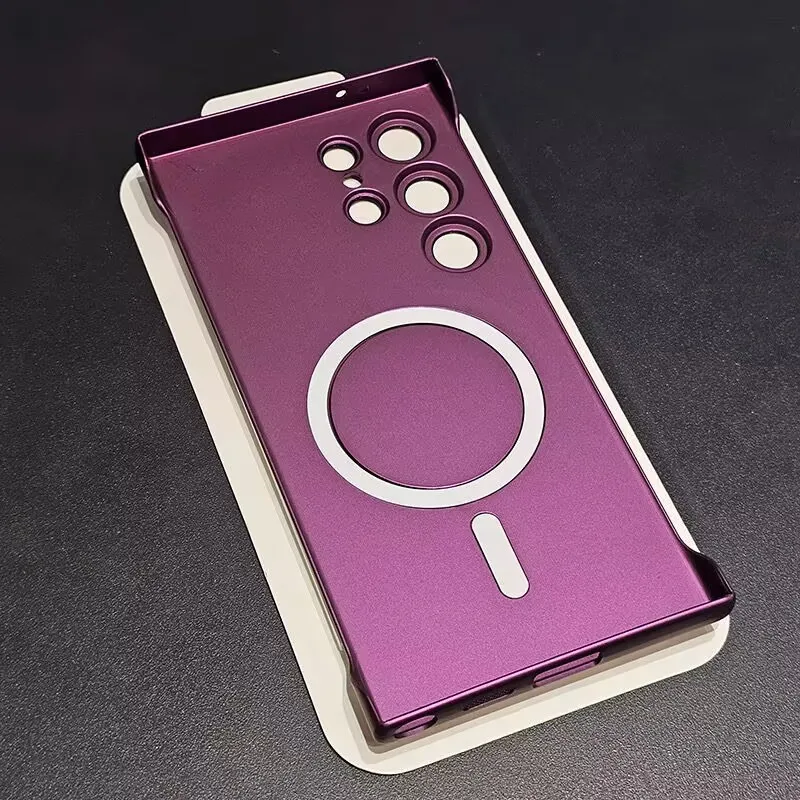 Ultra-Thin Frameless Metallic Paint Magnetic Case with Heat Dissipation