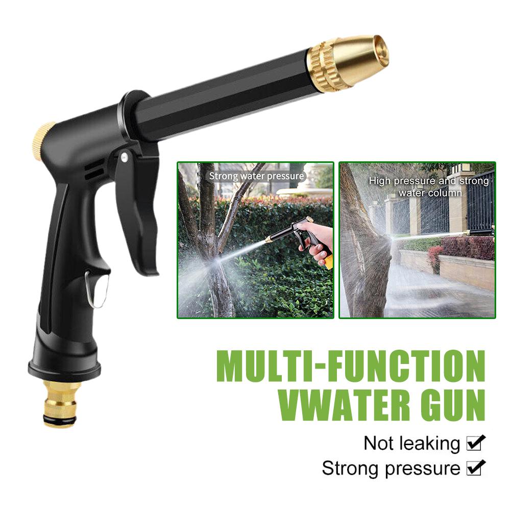  High Pressure Spray Water Gun Washing Garden Watering Hose Nozzle Sprinkler 360° Rotaing Adjustable Sprayer Gun For Car Was V6I7 