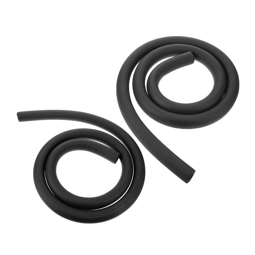 2 Pcs Insulation Cotton Rubber Covers for Winter Air Conditioner Water Covering
