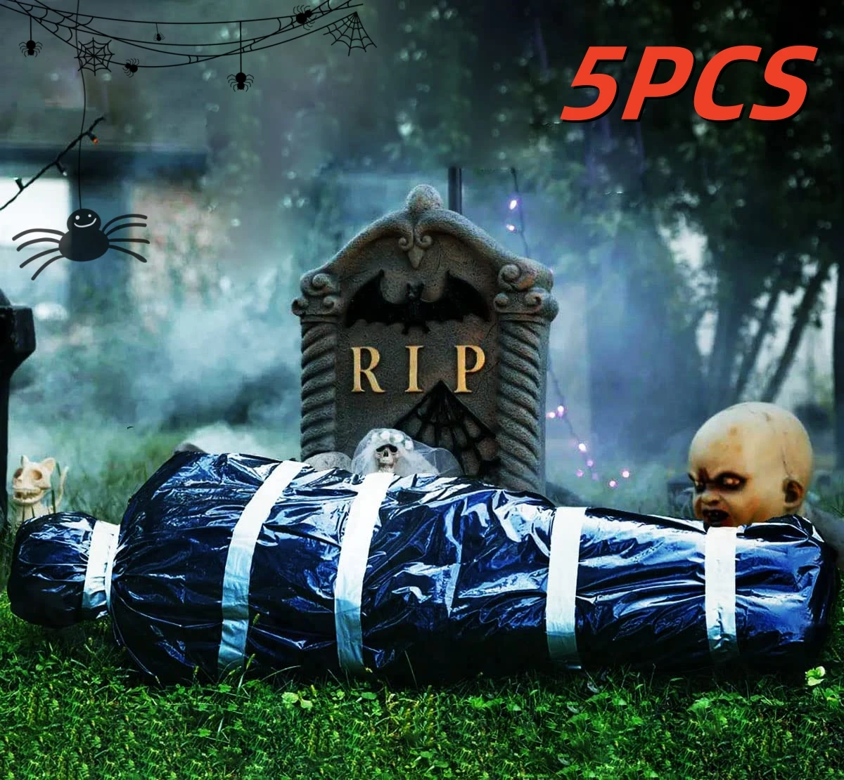 Halloween-Corpse-Props-Horror-Bloody-Body-Bag-Haunted-House-Hanging ...