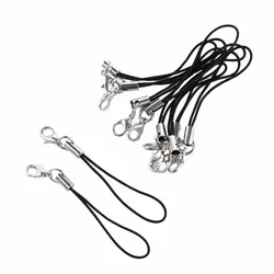 Universal Phone Lanyard with Clips and Key Holder (Yellow)