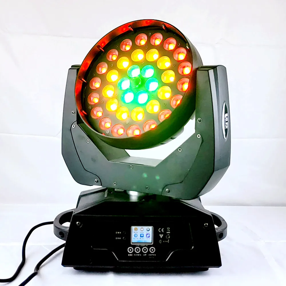 LED 36x18W RGBWA UV Beam+Wash Zoom Moving Head DJ Disco Party Bar Dance Floor Stage Effect Lighting Equipment 2