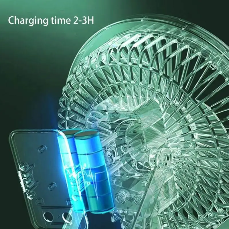 E74D LED LIGH LIGHT OUTHORE 천장 팬 램프 하이킹 캠핑 2000mAh 3 텐트 속도