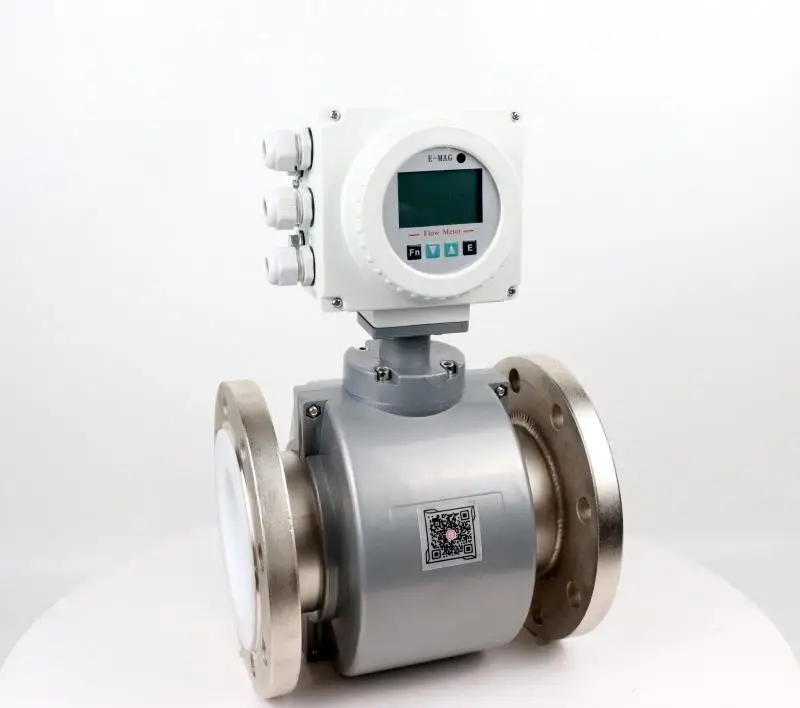 

rs485 Flange inch magnetic inductive flow meter medidor de caudal de aguas residuales water electromagnetic flowmeter