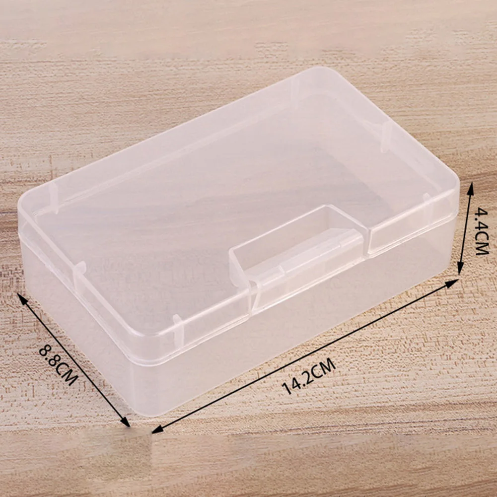 Description Picture 6 of itemTransparent Plastic Storage Jewelry Box Compartment Adjustable Container For Beads Earring Box For Jewelry Rectangle Box Case