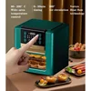 Air Fryer Oil-Free Household Intelligent 12L Large-Capacity Multi-Function Electric Fryer Oven Led Touch Screen Fryer 110V/220V 2