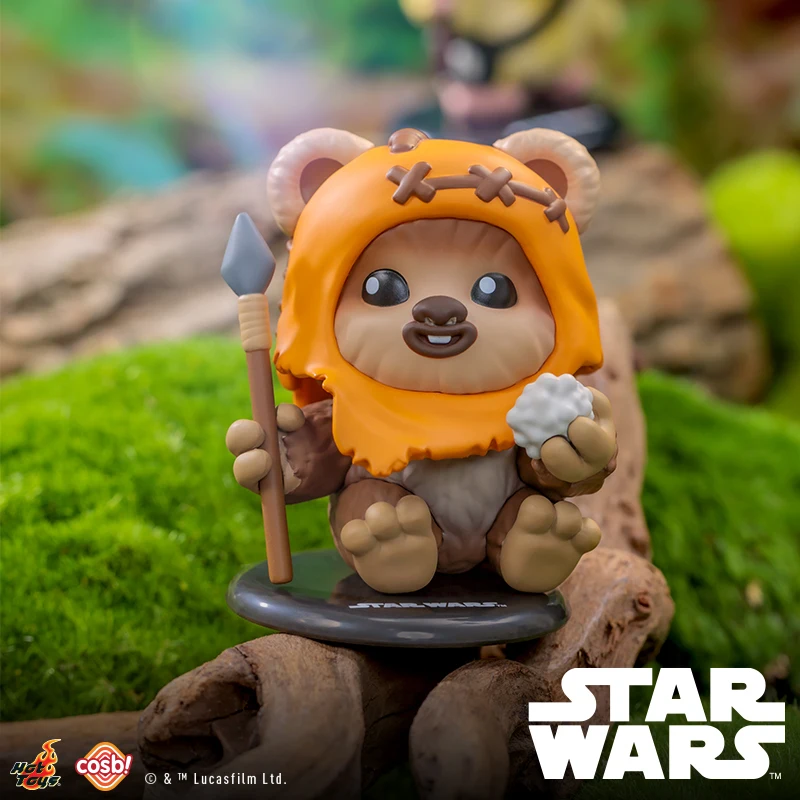 ホットトイズ　イウォーク　Keychain Star Wars Ewoks Hot Toys Cosbi Star Wars Ewok Plush Keychain Blind Box