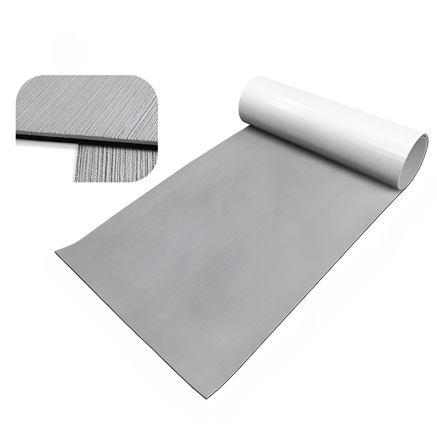 Tapis de sol auto-adhésif pour bateau, feuille de sol en teck marin, OligFoam, Seadoo Boot, accessoires polymères, uni, 2400x1200mm