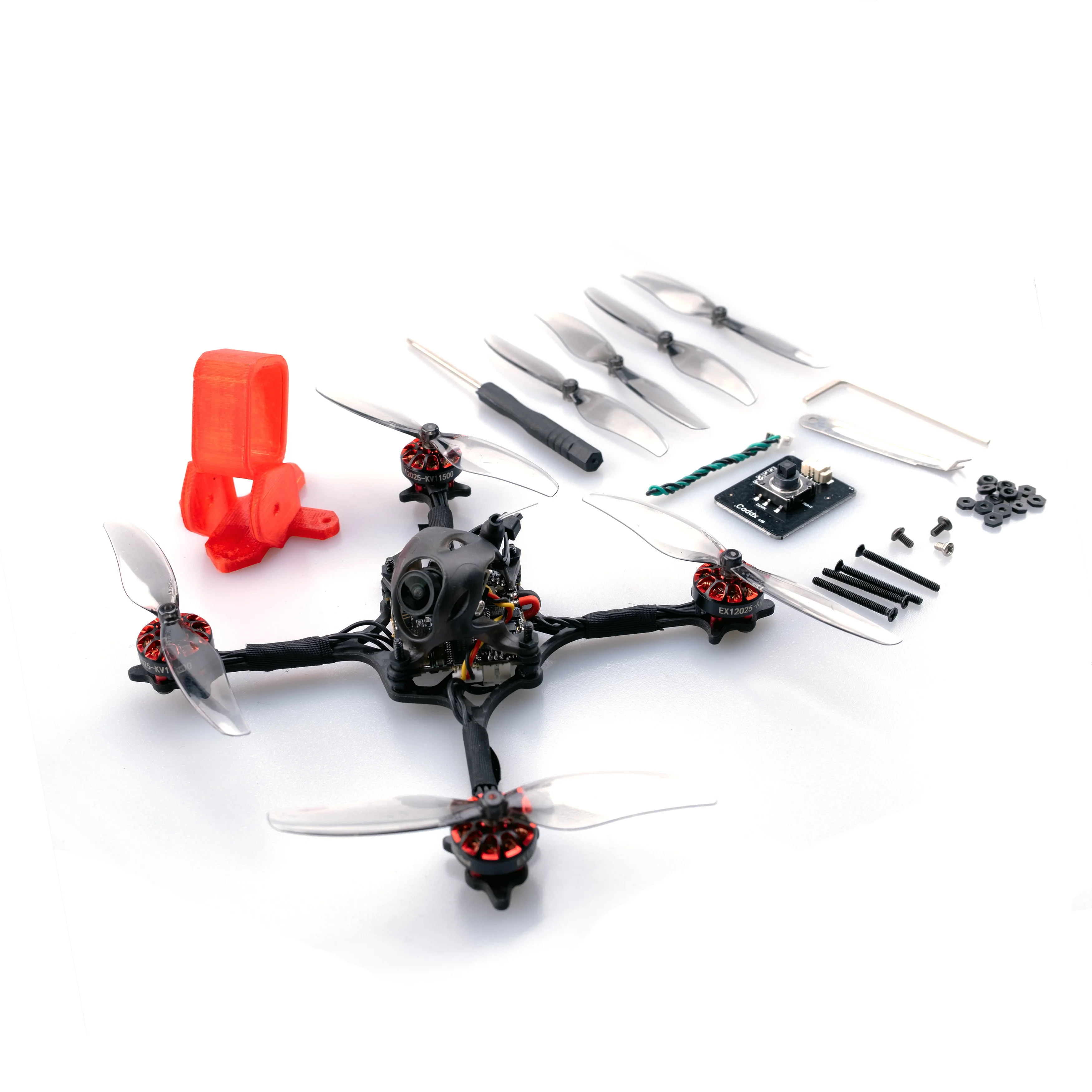 HappyModel Crux3 1S ELRS 3inch Toothpick Built-in F4 FC SPI ELRS Caddx Ant EX1202.5 Motor FPV RC Racing Toothpick Drone Insta360 thumbnail 2