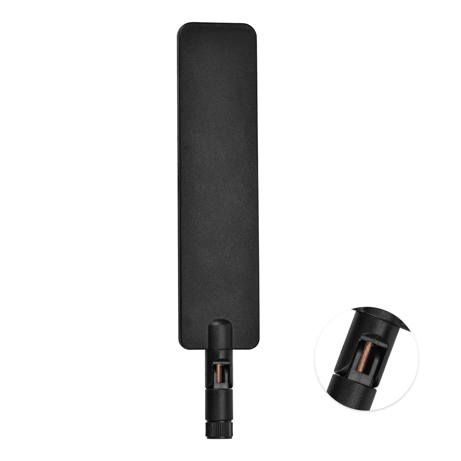 Superbat 2X8dbi 2.4/5/6GHz Tri-Band WiFi 6E Antenna RP-SMA Male,MIMO Omnidirectional Antenna for Router,Network Card,IP Camera