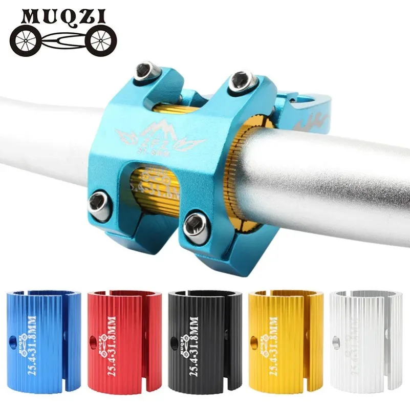 Bike Handlebar Adapter 1Pair 25.4mm To 31.8mm 31.8mm To 35mm Aperture Adjust MTB Road Bicycle Bar Stem Reducer