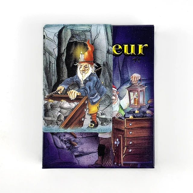 Cartes de jeu de société jeux de Table nain or Mine creuser mineur jeu de société, cartes Version anglaise jeux interactifs en famille outils 1