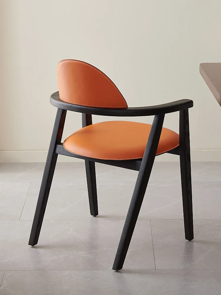 1 Minimalist Nordic Living Room Dining Table and Chair Study Leisure Chair Cafe Negotiation Chair, Coffee