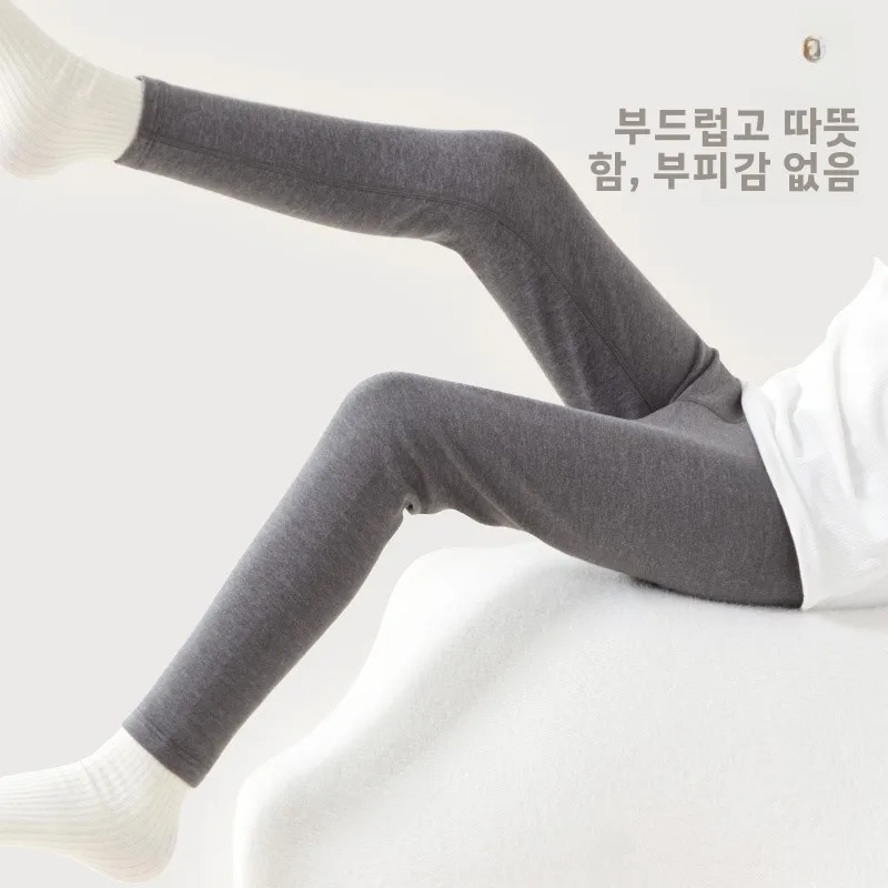 디즈니 걸스 써멀 타이츠 어린이용 패셔너블한 따뜻한 바지 하의 레깅스 가을 봄 긴 바지 큰 어린이 의류