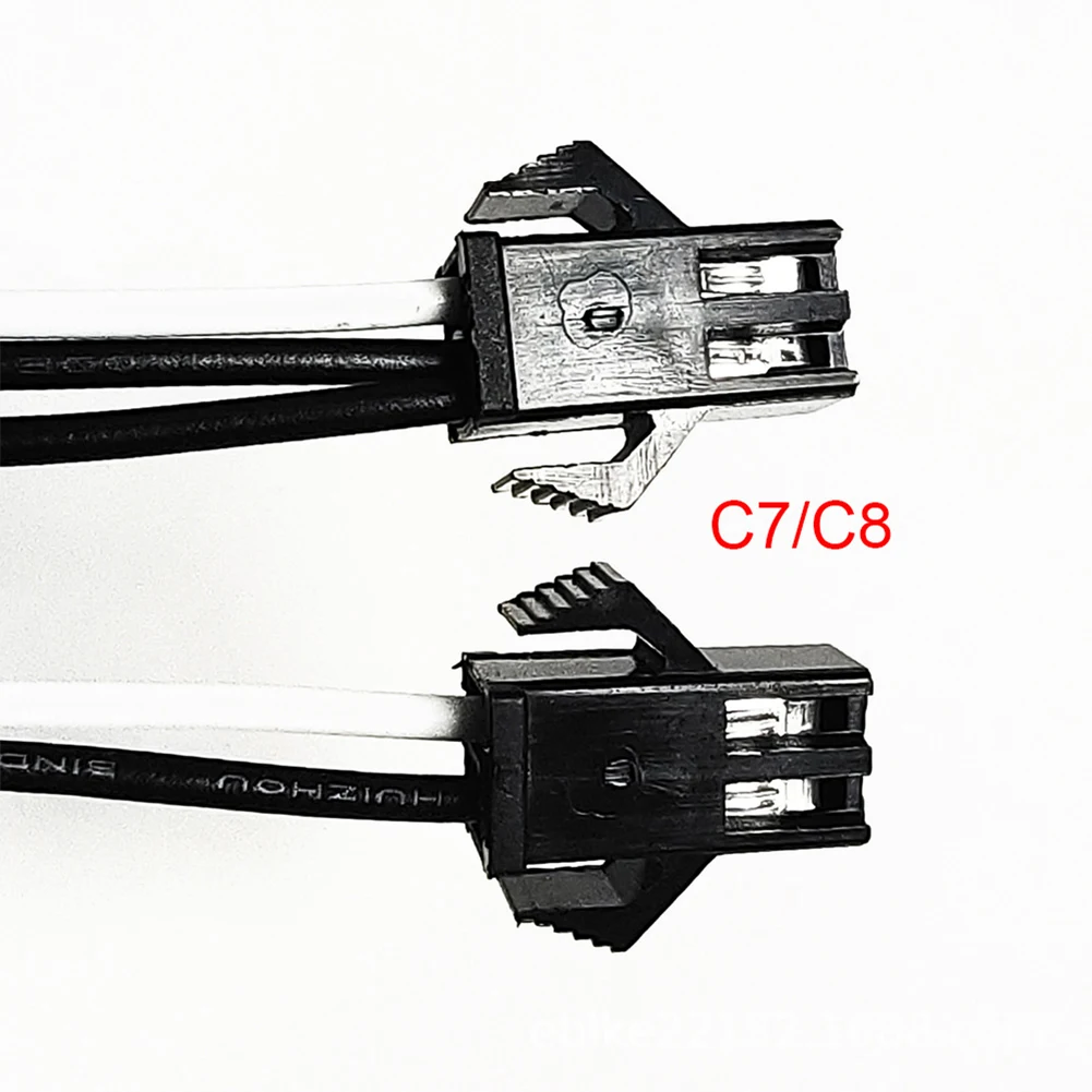 Enhanced Electric Bicycle Light Set Cable - Durable Power Supply for Headlight, Ebike Accessories