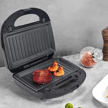 6 in 1 breakfast machine sandwich machine waffle machine shell doughnut cake machine Panini nut machine electric griddle - Image 6