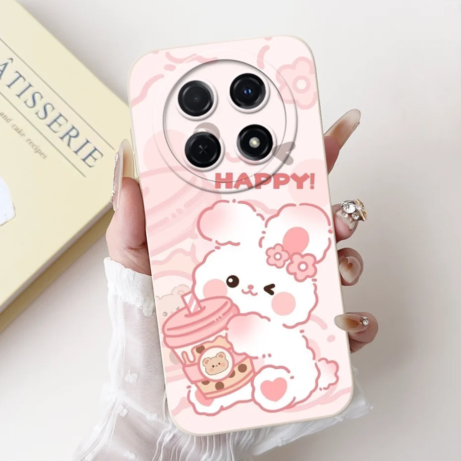 Soft Silicone Shockproof Phone Case - Beautiful Floral Design