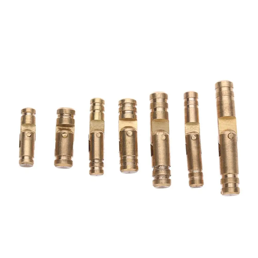 Barrel Hinges Cylindrical Hidden Jewelry Box Connector Concealed Invisible Brass Door Hinges 10Pcs for Furniture Hardware furniture hinge,brass hinges,wooden box hinge,cabinet door hinges,cabinet hinges