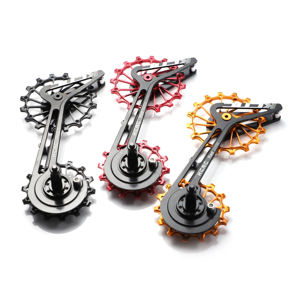 Cage De Dérailleur KCNC OSPW - Poulies Surdimensionnées - Pour Sram Red/Force/Rival - 10/11v