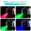 Somspot 1200W RGB LED Smoke Fog Machine Haze Generator Remote Controlled Fog Machine Stage Effect Equipment for DJ Disco Party 2