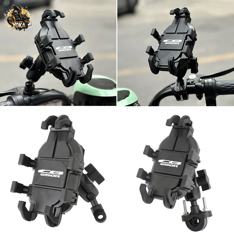

Logo For Honda Cb650r Cb 650R 650 R Anti Shock Mobile Phone Holder Stand Bracket Support Motorcycle Accessories