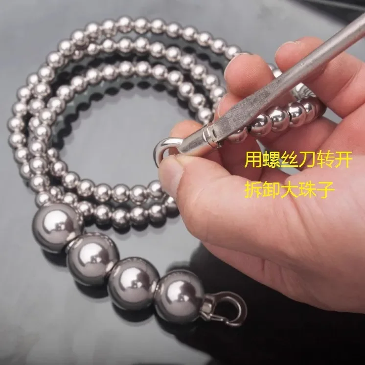 Free Diving Weight Stainless Steel Bead Waist Chain Mermaid Sexy Waist Chain Fishing Performance Deep Diving Weight-bearing Belt 5
