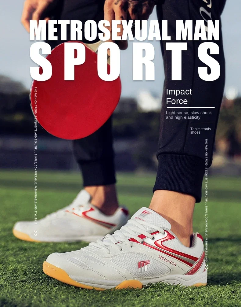 Description Picture 3 of itemNew Men's Table Tennis Shoes Outdoor Sports Shoes Training Shoes Couple Shoes