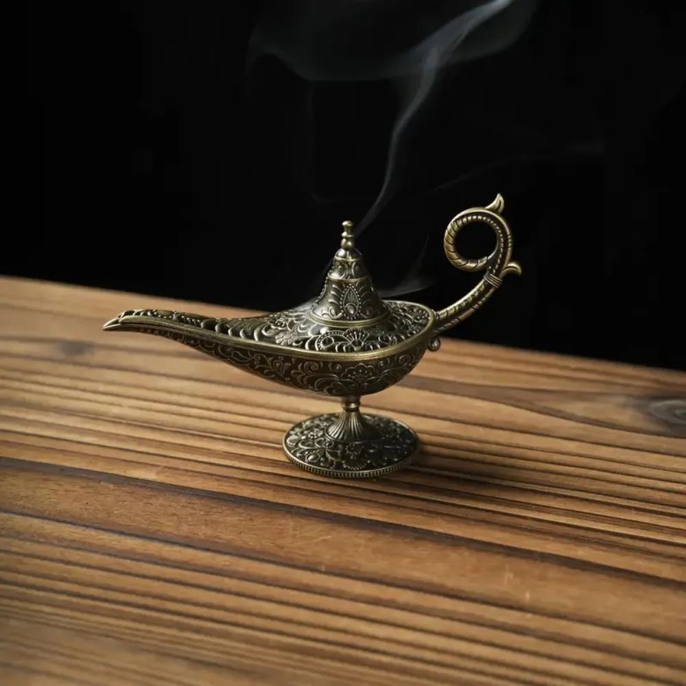 Antique Aladdin Incense Burner 2