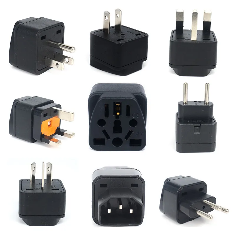 Adaptador de enchufe de corriente Universal CE Kr, convertidor de viaje  americano, europeo, AU, EU, US, UK, USA, japón, Israel, brasil, India -  AliExpress