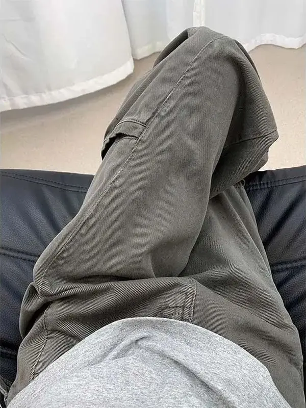 جينز نسائي واسع مطرز نجمة