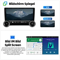 ESSGOO 10 "Android 14 autoradio pour Ford Transit personnalisé 2012-21 Carplay Android Auto GPS Navi FM WiFi BT RDS lien miroir 3