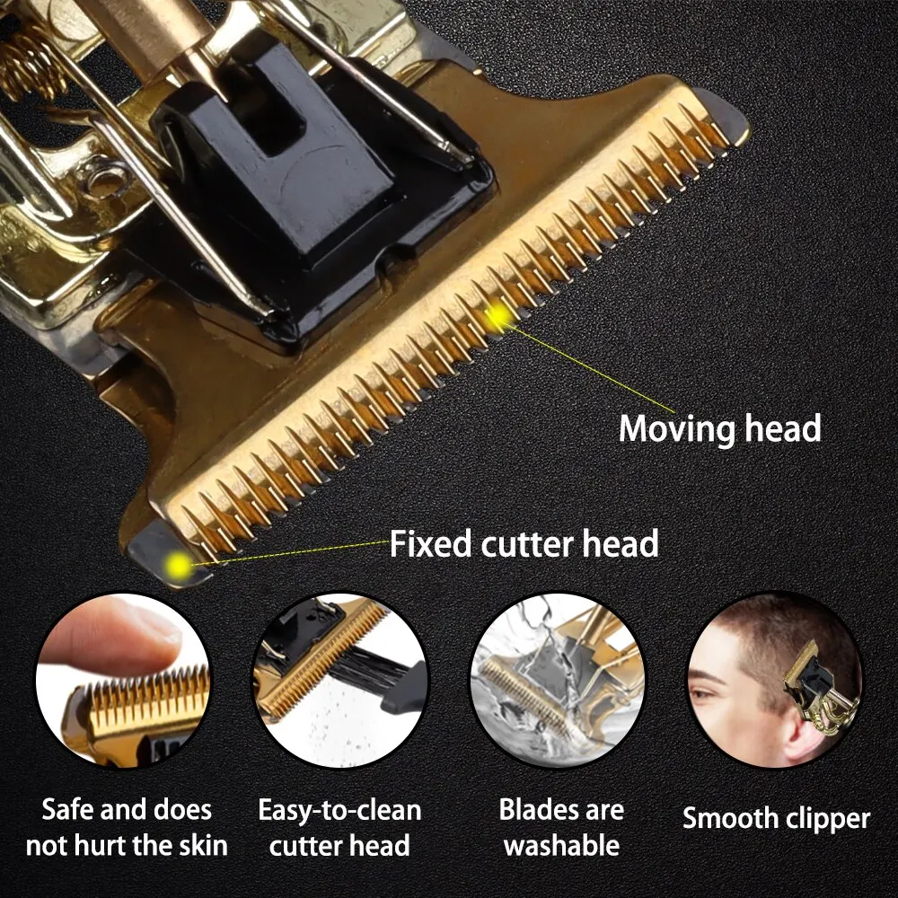 Vintage T9 Hair Clipper Professional Beard Trimmer Electric Haircut Machine, hair clipper,hair trimmer