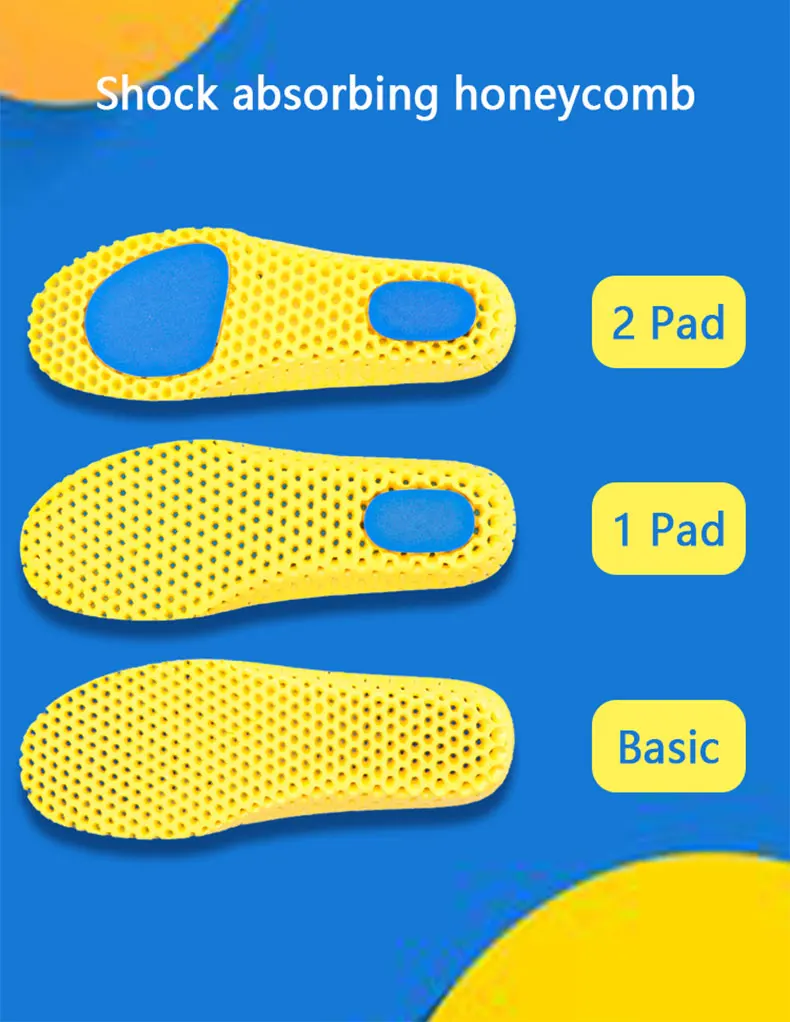 Bequeme, atmungsaktive Schuhpolster, stoßdämpfende Schuhsohle, Sport-Einlegesohlen für Schuhe, Herren und Damen, weiche Memory-Schaum-Laufsohle – Detail 4