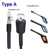 6~10m High Pressure Water Cleaning Hose Pipe Cord Pressure Washer Hose Car washer Water Hose for Nilfisk STIHL Gerni HUSQVARNA 5