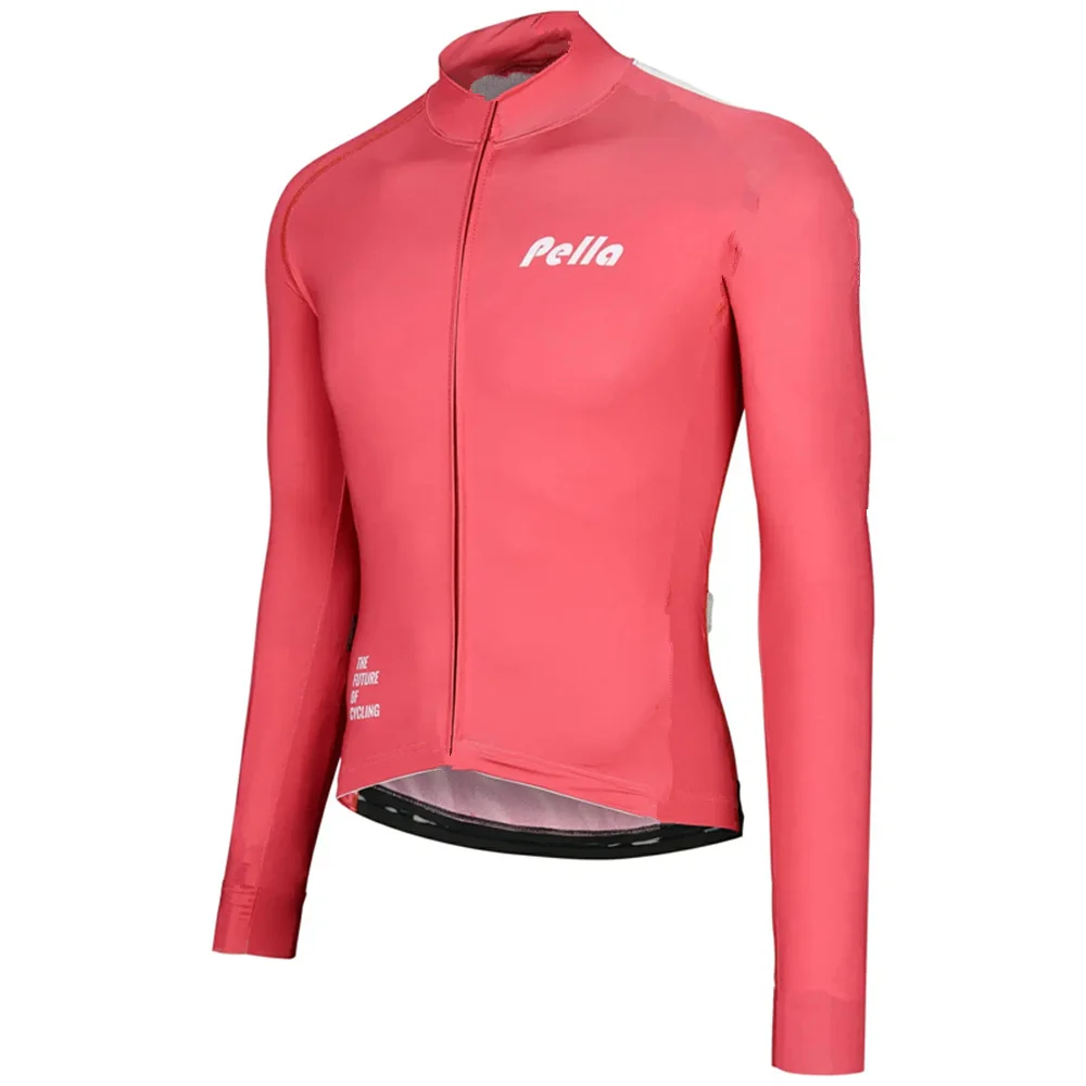 Pella Cycling Thermal Fleece Winter Women Long Sleeve Jackets Jaqueta Motociclista Chaqueta Termica Ciclismo Maillot Bicycle Top