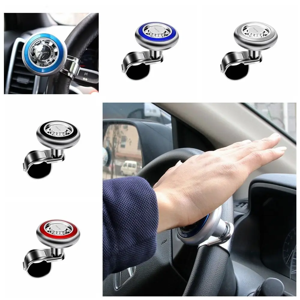 

Ball Shaped Steering Wheel Spinner Ball Anti-slip Hand Control Auto Spinner Knob Durable ABS Material Car Power Handle Ball