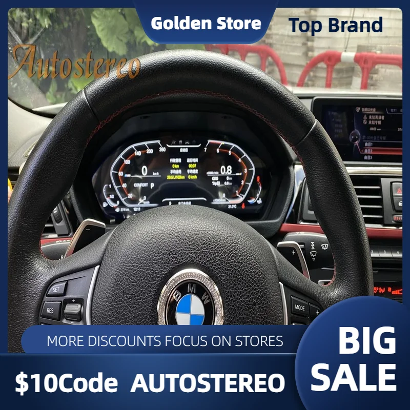 

Digital Cluster Virtual Cockpit Multimedia Player For BMW 3 Series F30 F31 4 Series 2013-2017 Dashboard Instrument Meter Screen